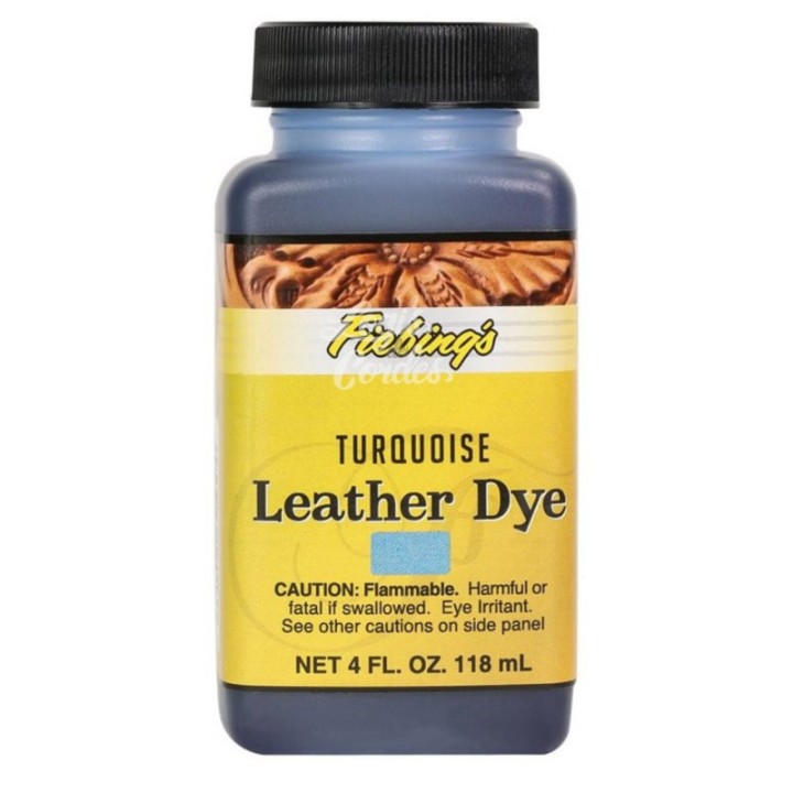 Leather Dye Turquoise/Turquoise Fiebing's