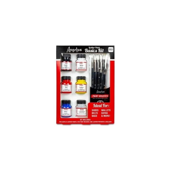 Angelus Leather Paint Basics Kit