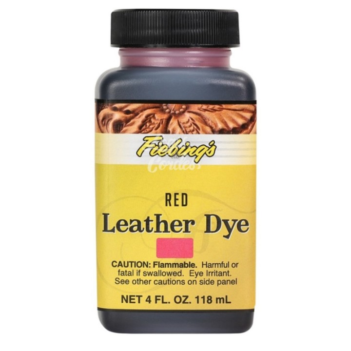 Leather Dye Rouge/Red Fiebing's
