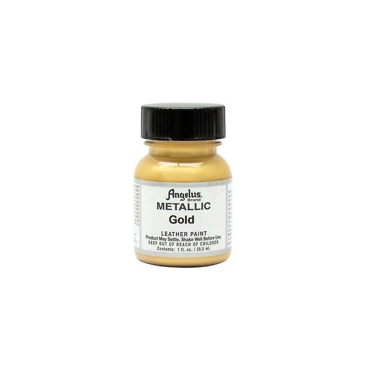 Angelus acrylic paint 1 OZ, Metallic Gold