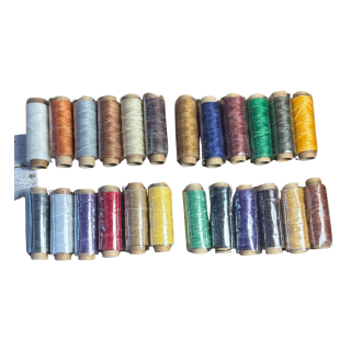 Fils ciré Couture Main 1mm / 50m KIT24