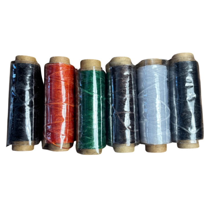 Fils ciré Couture Main 1mm / 50m KIT12