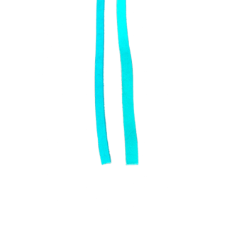 Lanière de cuir turquoise