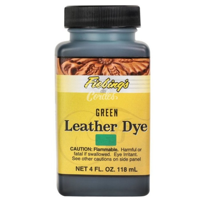 Leather Dye Dye Vert/Green Fiebing's