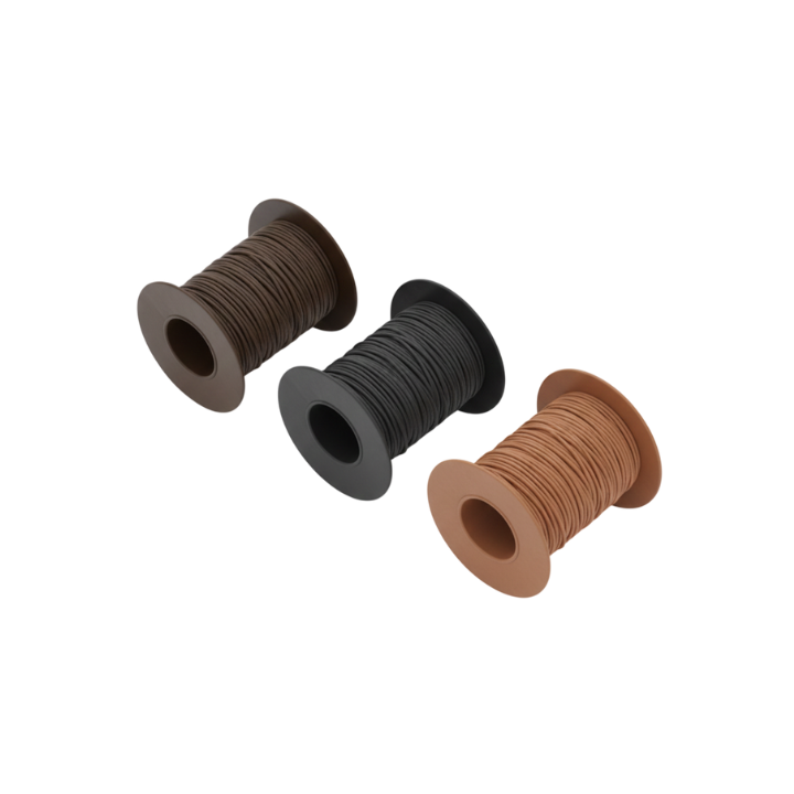 Bobine de lacet en cuir 25M