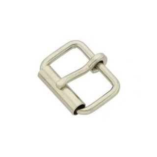 Boucle à rouleau légère acier nickelé
