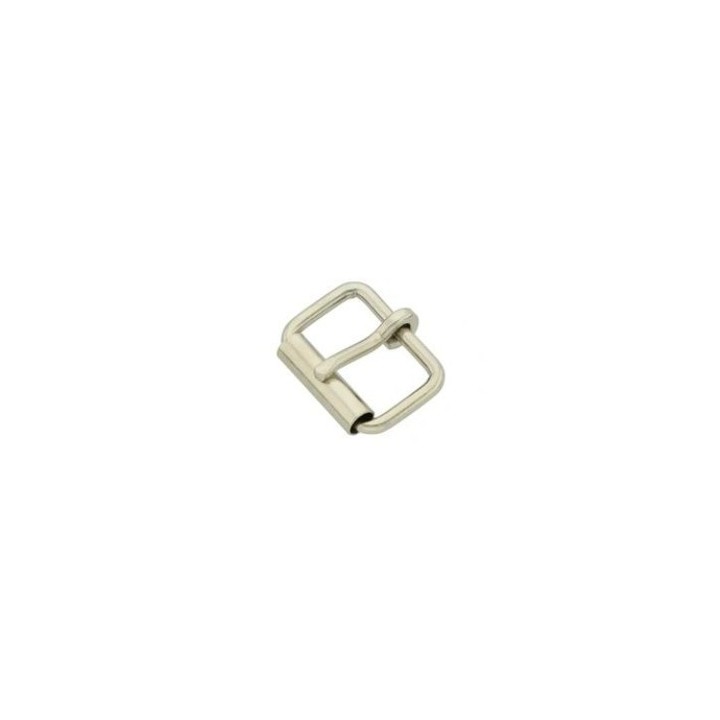 Boucle à rouleau légère acier nickelé