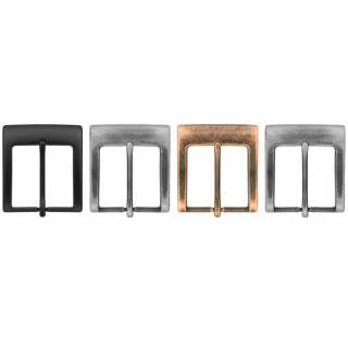 Belt Buckle Square black