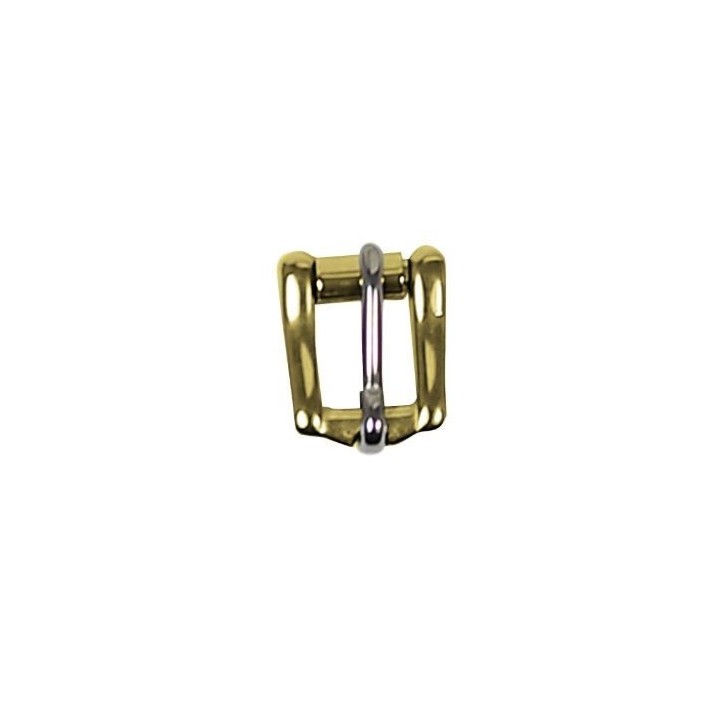 Boucle Laiton Doré / Golden Ardillon Inox Rouleau Rectangulaire 16mm