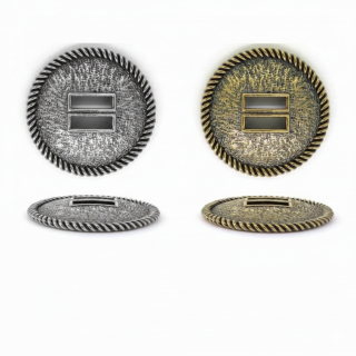 conchos surface rugueuse slotted