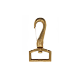 Mousqueton passe carrée Laiton 18mm