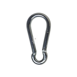 Mousqueton Acier Nickelé / Nickel Pompier