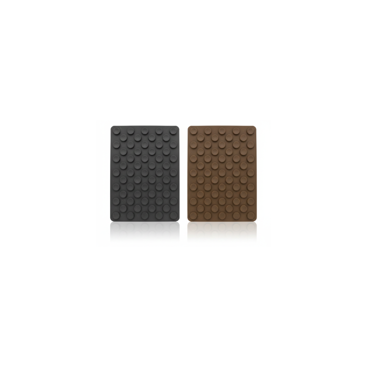 Plaque caoutchouc petits picots 58x24cm
