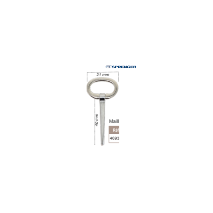 Crampon de martingale HS SPRENGER Maillechort