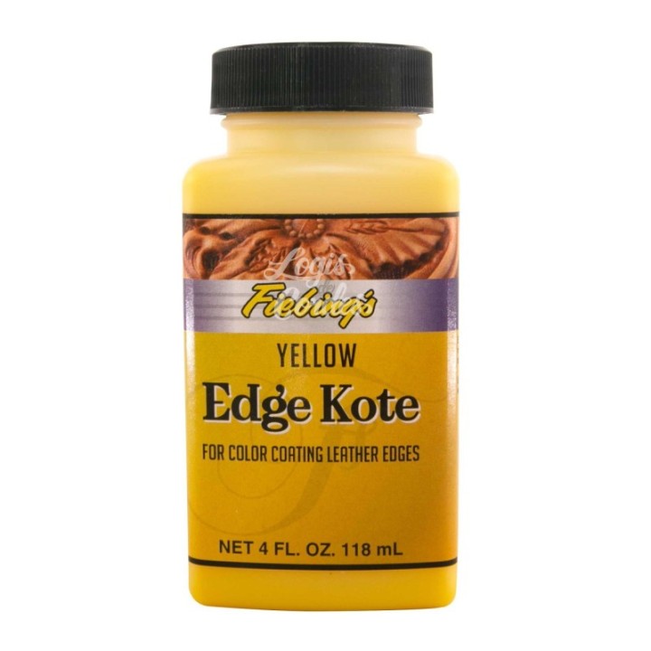 Fiebing's Edge Kote 4OZ Jaune/Yellow