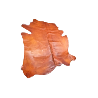 Cuir de veau graissé 0.6mm-1mm Marron