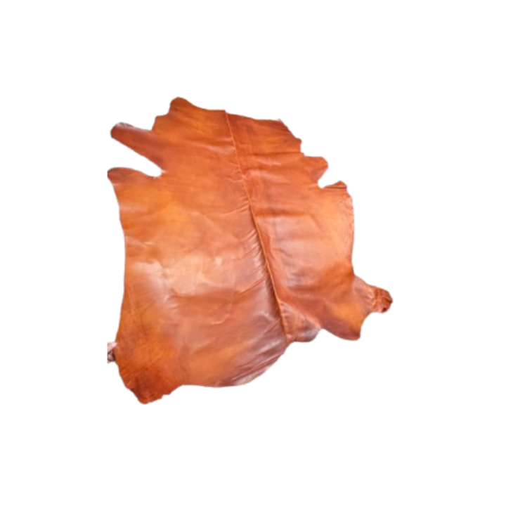 Cuir de veau graissé 0.6mm-1mm Marron