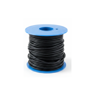 LACET ROND EN CUIR 2mm (25M)