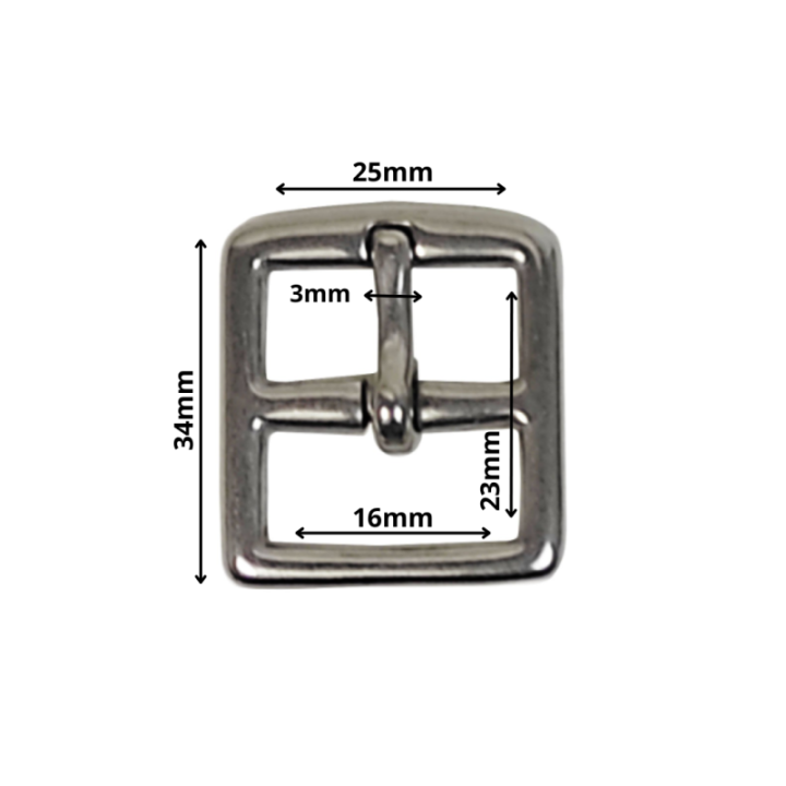Boucle Inox / Stainless Steel étrivière