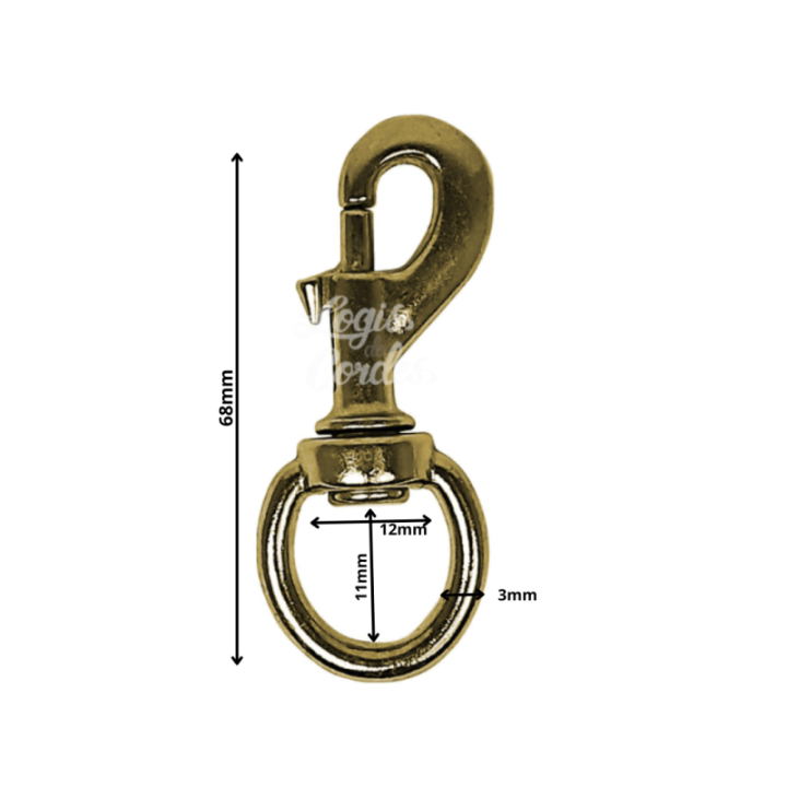 Mousqueton oeil tournant - M360